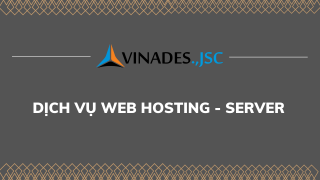 Dịch vụ Web Hosting - Server