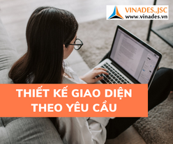 Thiết kế giao diện theo yêu cầu