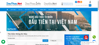 DauThau.Net - Mạng đấu thầu tư nhân