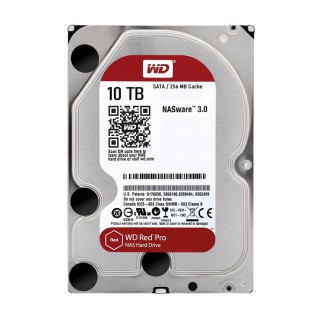 HDD WD 10TB 3.5" Red Plus Sata3, 256MB cache, 7200rpm, 3Y WTY  màu đỏ (Red) (WD101EFBX)